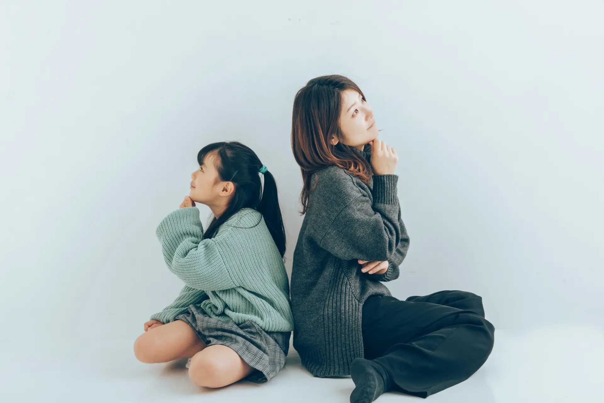 学校検眼の結果について考える親子イメージ