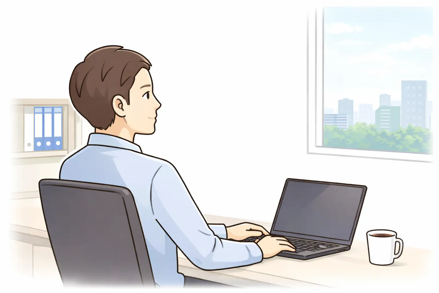 ハーフタイムをする男性