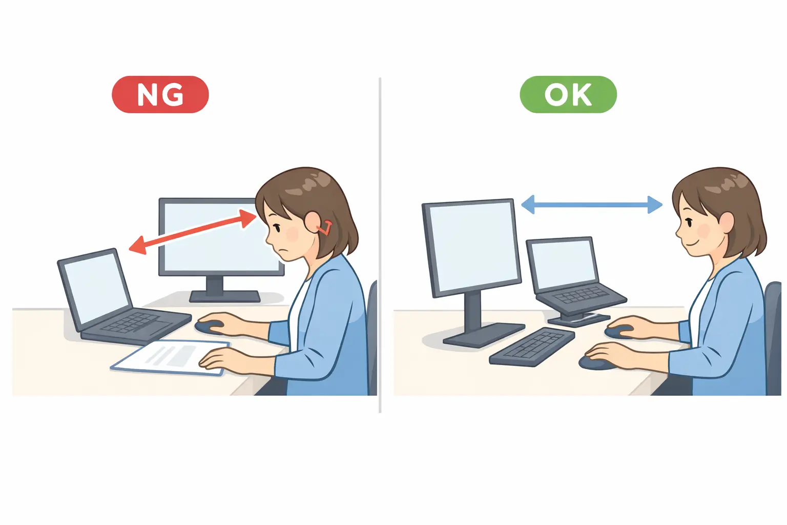 パソコン画面の高さイメージ