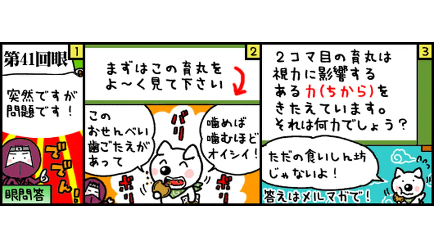 第41回眼マンガ