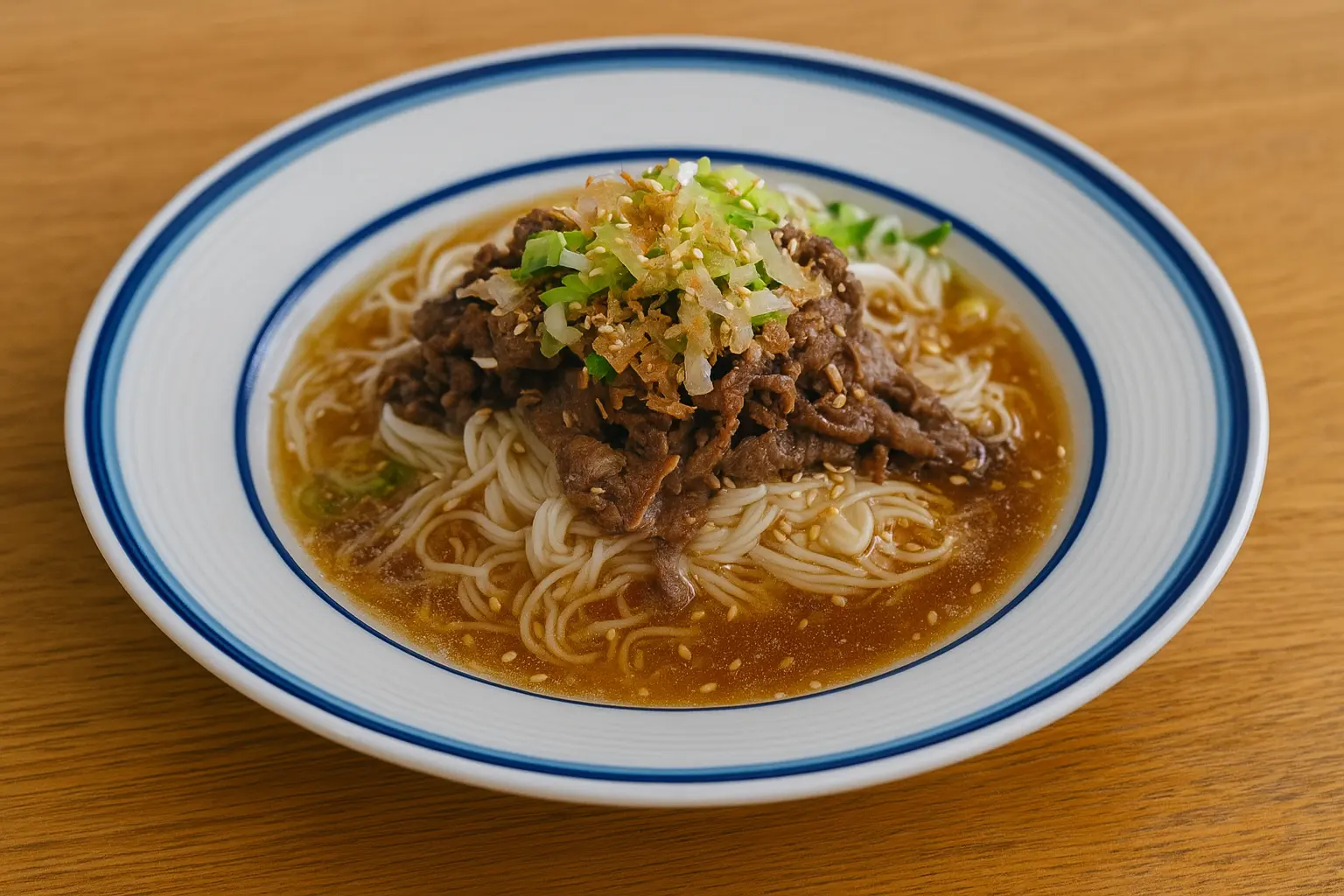 スタミナ牛肉そうめん