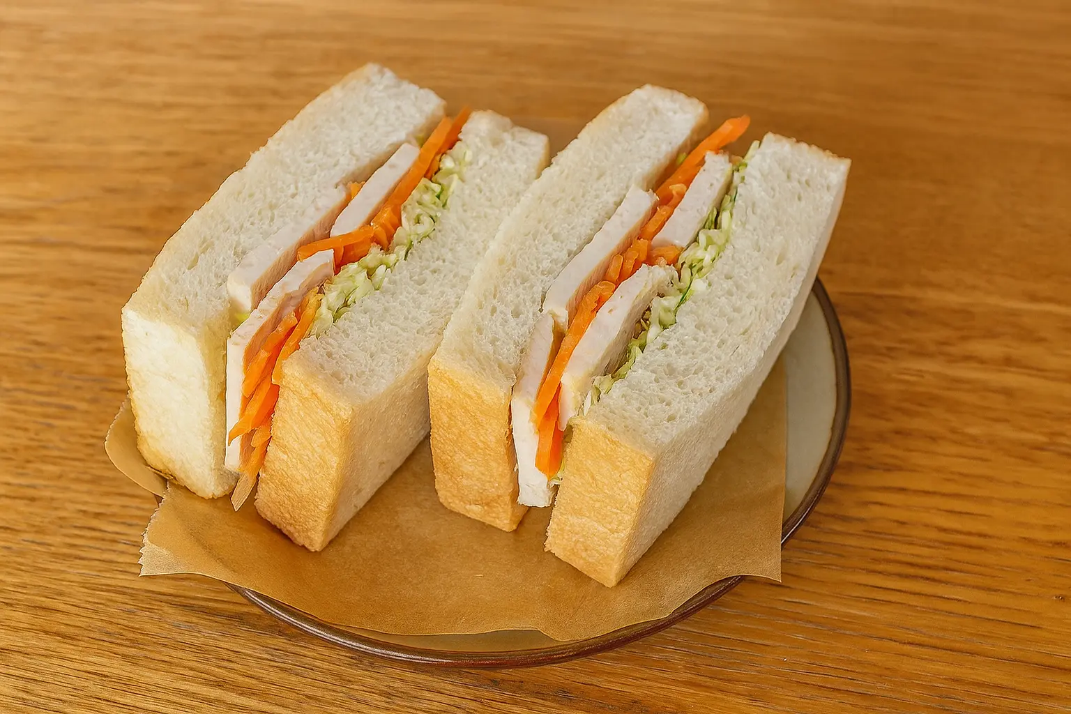 野菜たっぷりサンドイッチ