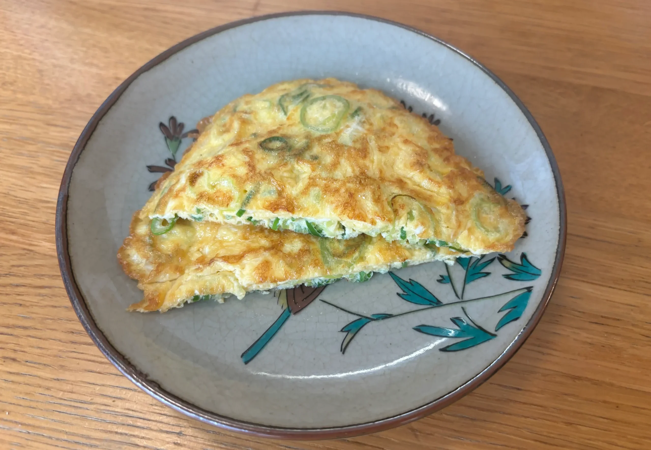 長ネギたっぷり卵焼き